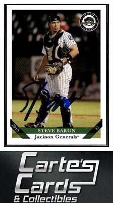 Steve Baron 2015 Grandstand Jackson Generals #NNO  TTM/IP Signed Autographed
