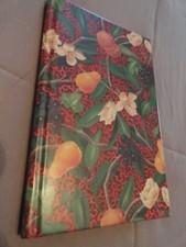 New Pretty Paper Made in USA Journal Fruit & Flower Pattern