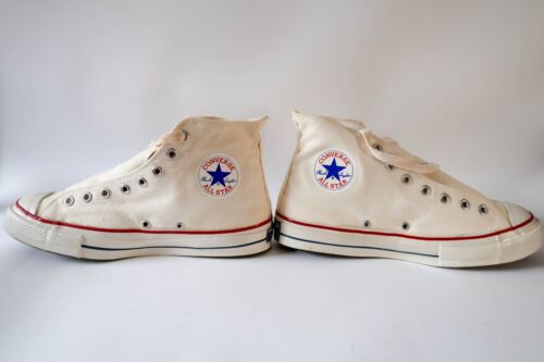 NEW Vintage CONVERSE Chuck Taylor All Star High Top US Mens Size 10 MADE in USA