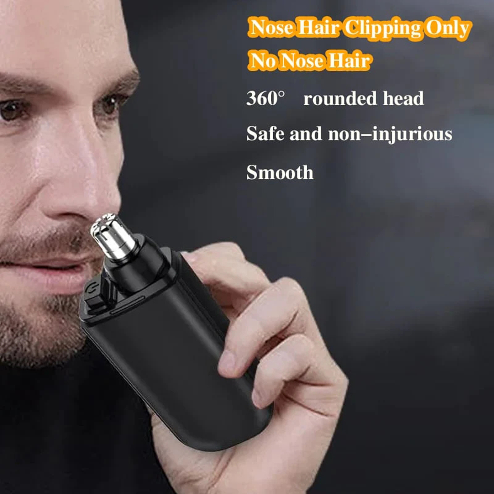 Electric Nose Hair Trimmer Machine Men Nose Hair Shaver Clipper Shaving Cutter
