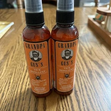GRANDPA GUS's Natural Tick Repellent Spray with Essential Oils (2 - 4oz bottles)
