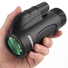 8X32 Monocular Telescope for Adults High Powered   Waterproof, BAK4 Prism,