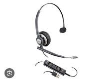 Poly EncorePro 715 Monaural USB-A Wired Headset - TAA Compliant