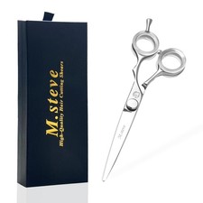 Hair Cutting Shears 6.5 Inch Professional Barber Scissors with Japanese 440C ...