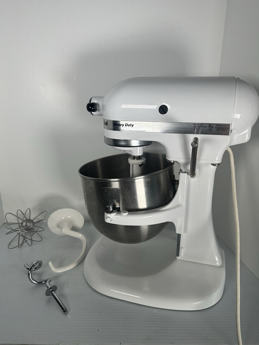 KitchenAid K5SS Heavy Duty Series 5qt Stand Mixer - White for sale