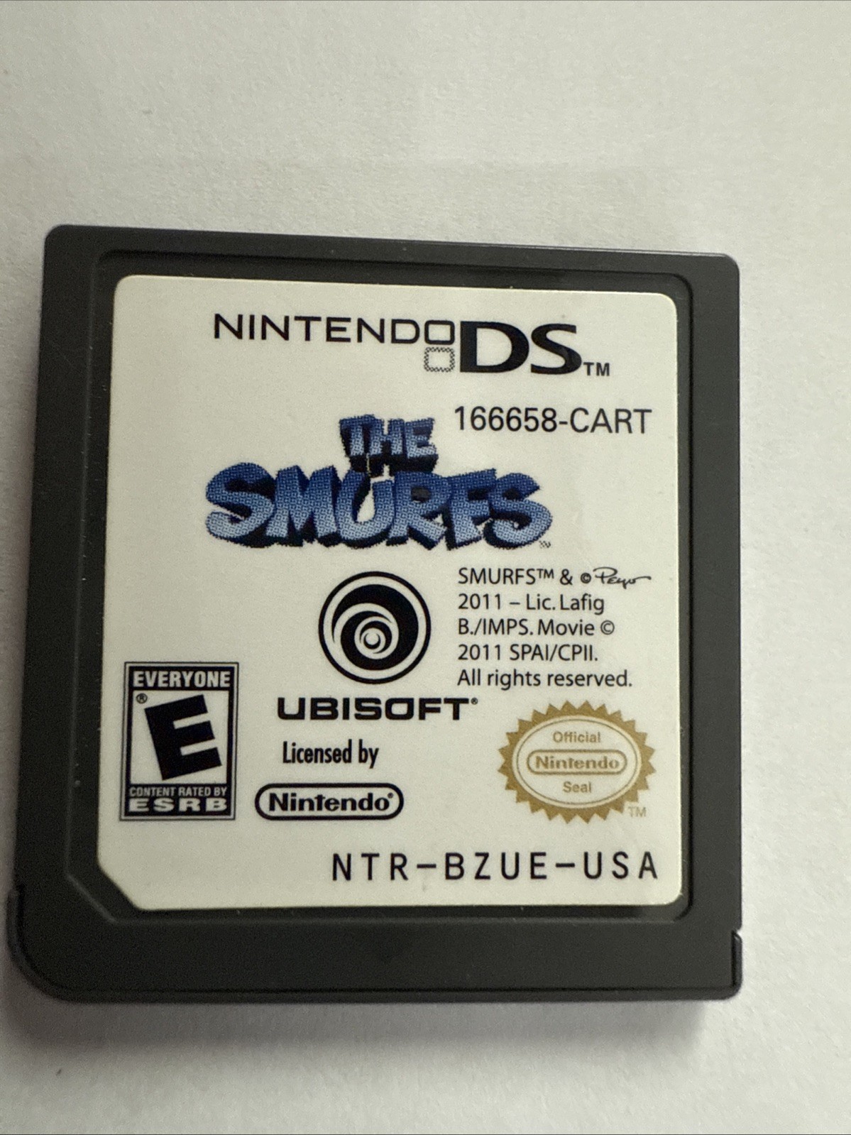The Smurfs (Nintendo DS, 2011) Cartridge Only