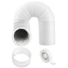 Air Conditioning Vent Hose Pipe Heat Insulated Duct 5" Extension UNIVERSAL 6m