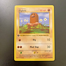 Diglett [1st Edition] #47 Precios | Pokemon Base Set | Tarjetas de Pokemon