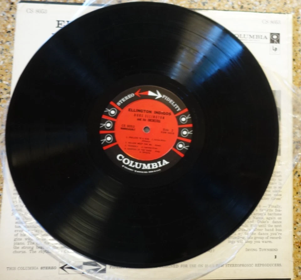 5 LP Vinyl Lot - JAZZ - Eddie Harris Sarah Vaughn Duke Ellington Krupa & Rich - Image 4 of 4