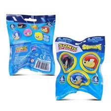 4x Sonic The Hedgehog SquishMe Series 2 Random Selection New & Sealed