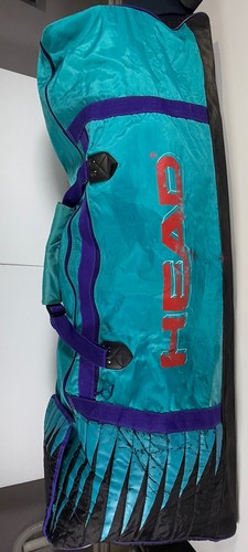 90’s HEAD Duffel Bag XXL Tennis Racquetball ALL Sports BAG. 48”X 18” X 14” VTG
