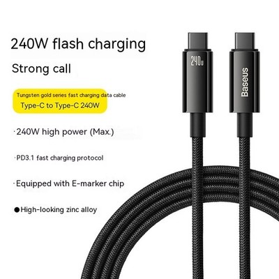 Baseus 240W USB C Cable PD3.1 Fast Charge for phone Laptop tablet