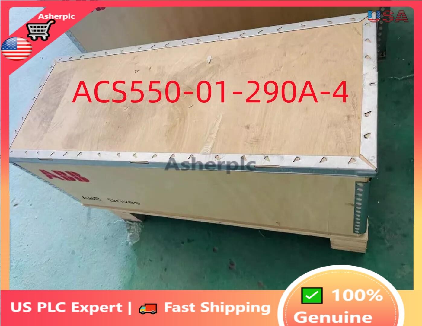 NEW ABB ACS550-01-290A-4 frequency converter Express shipping No Keypad