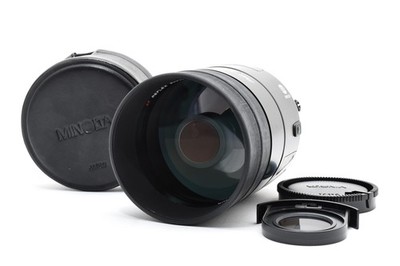 [Mint w/Cap] Minolta AF 500mm f/8 RF Reflex Telephoto Lens For Sony A JAPAN