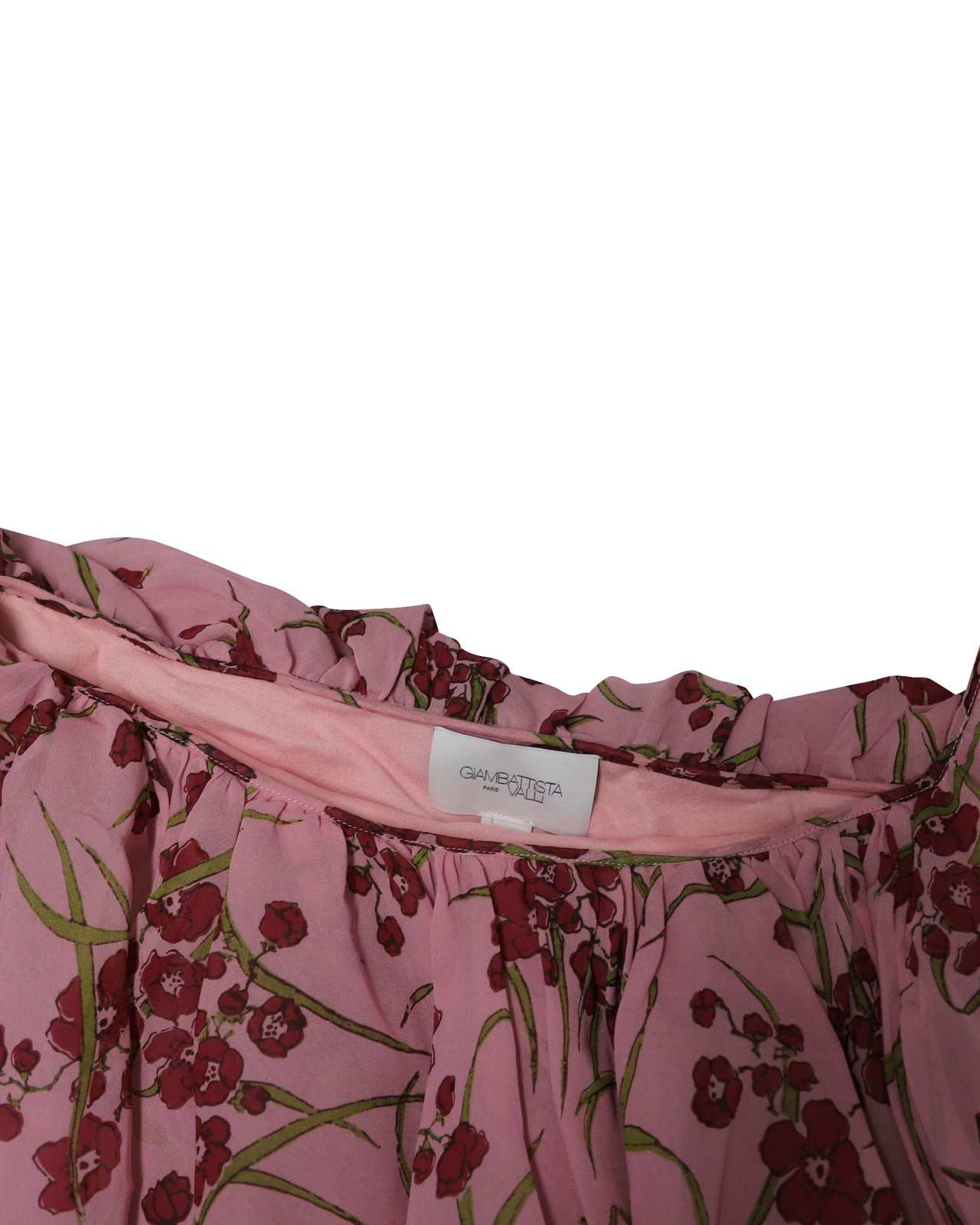Giambattista Valli One Shoulder Mini Dress In  Print Silk Women Multicolor S image 6