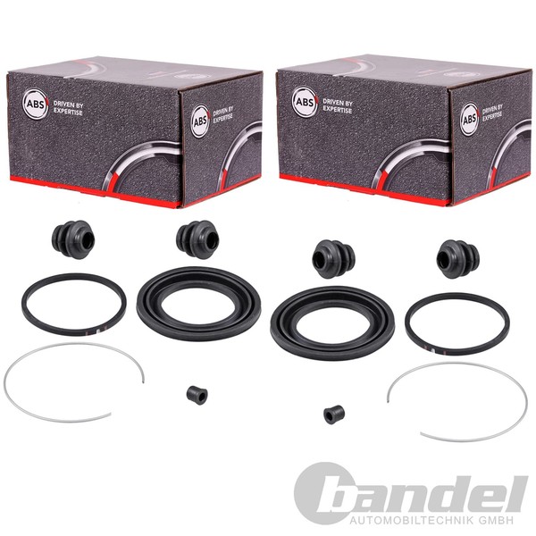 2X A.B.S. Bremssattel RAPARATUR-SATZ Vorne Passend FüR Toyota MR2 Yaris-image