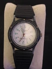 Vintage Seiko Quartz Field Watch 24Hr Dial New Battery Military Style Run Great