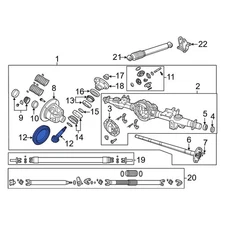Differential Ring and Pinion Mopar 68428690AA