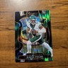 Justin Fields New York Jets 2025 Panini Select #75 Black and Green Prizm Shock