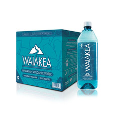3 Pack Waiakea Hawaiian Volcanic Water 1 L. (...