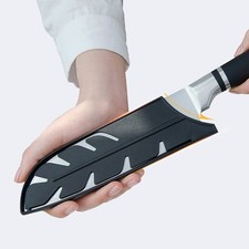 Plastic Universal Knife Sleeve Kitchen Knife Sheath Edge Guards Protector Cover