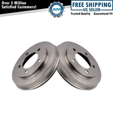 Rear Brake Drum Set Driver & Passenger Side For 2007-2015 Mitsubishi Lancer