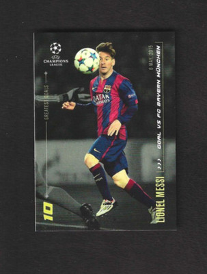 2020 Topps Designed by Lionel Messi Greatest Goals - Goal Vs FC Bayern Munchen