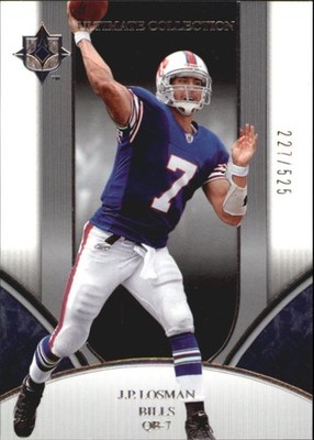2006 Ultimate Collection #19 J.P. Losman /525 - FB