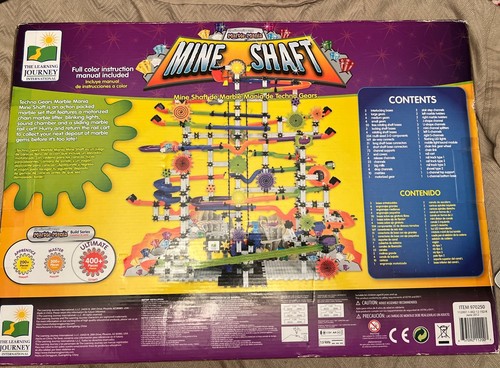 RARE 2012 TECHNO GEARS MARBLE MANIA MINE SHAFT DISCONTINUED NEW IN BOX - Picture 5 of 9