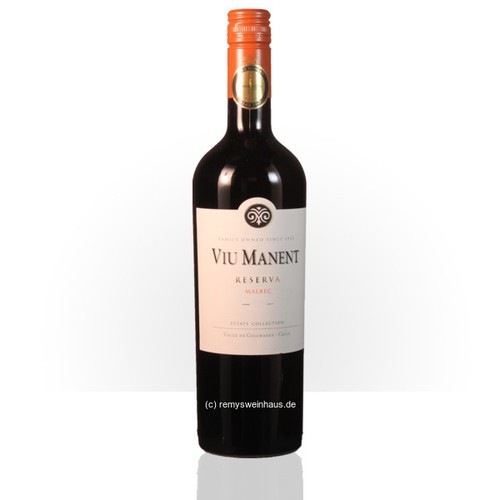 (1L=EUR17.20) Viu Manent 2022 Malbec Reserva Estate Collection Valle De Colchagu-image