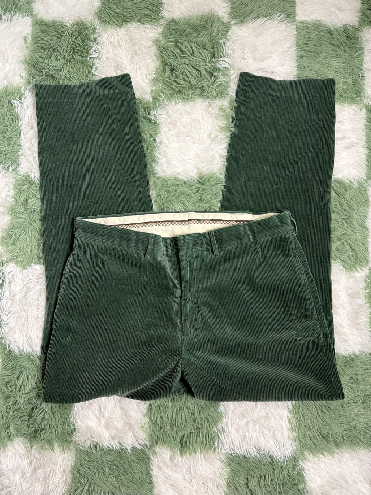 Vintage VTG 90s Polo Golf Ralph Lauren Green Corduroy Pants Men