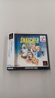 KONAMI Snatcher PS Software Snatcher