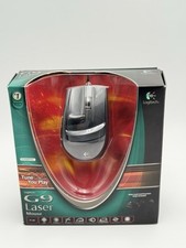 Logitech G9 Laser Gaming Mouse. Missing The Extra Grip/cover. Tested And Works!