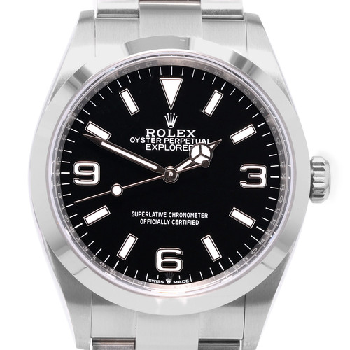 Rolex Oyster Perpetual 124270 36 mm Black Dial
