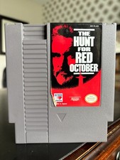 The Hunt for Red October Nintendo Entertainment System NES Video Game Pak Cart