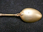 #20 Antique Napoleon Demitasse Spoon 800 Silver Souvenir Paris — photo 6