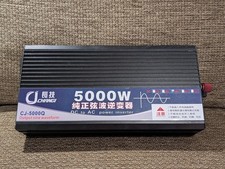 Inverter di potenza onda sinusoidale pura CHANGI 5000W - da 12V DC a 230V AC - UPS batteria Cha
