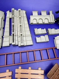 Playmobil 3274 Wolf Clan Knights Steck Castle Ruins 3666 3652 INCOMPLETE