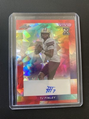 2024 Leaf Vivid TJ FINLEY Auto /8 RC #BA-TJF Karte B8