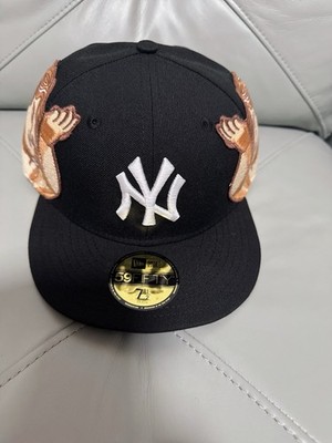 New Era & Jon Stan   New York Yankee , Black Color ;  Fitted SIZE :  7  1/2