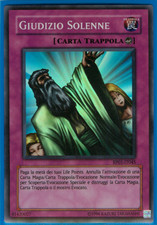 GIUDIZIO SOLENNE • (Solemn Judgment) • Super R • RP01 IT045 • Unl • Yugioh!