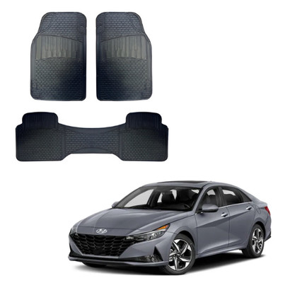 For All Hyundai Car Floor Mats 3pcs Rubber All Weather Guard Set