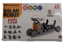Lucky Doug STEM Education 12-in-1 SOLAR ROBOT Building Kit-Science-NEW