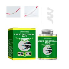 4.2 OZ 125ML White Liquid Electrical Tape, Adhesive