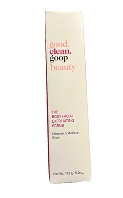 Good Clean Goop Beauty The Body Facial Exfoliating Scrub 5.0 oz Skincare 