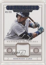 2014 Panini National Treasures Franchise 49/99 Robinson Cano #17 0f4