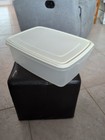 Vintage Rubbermaid Servin Saver #8 Rectangle 33 Cup Sheer Almond Lid Jumbo Large — photo 5