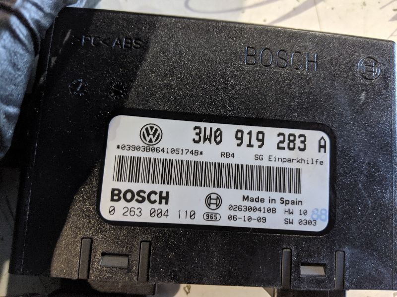 03-11 Bentley Continental GT GTC PDC Parking Distance Control Module OEM 04 05 0