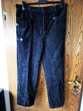 Dachdeckerhose Zimmermannhose Arbeitshose Hose schwarz Cord Gr. 54 Herren