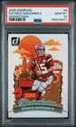 2025 PANINI DONRUSS DOWNTOWN #8 PATRICK MAHOMES II PSA 10